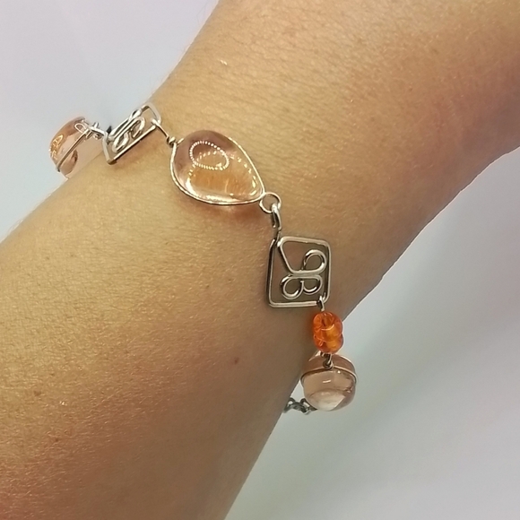 PINK AND ORANGE BRACELET - Picture 5 of 6